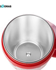 Large Capacity Insulated Travel Mug with Handle and Straw Lid